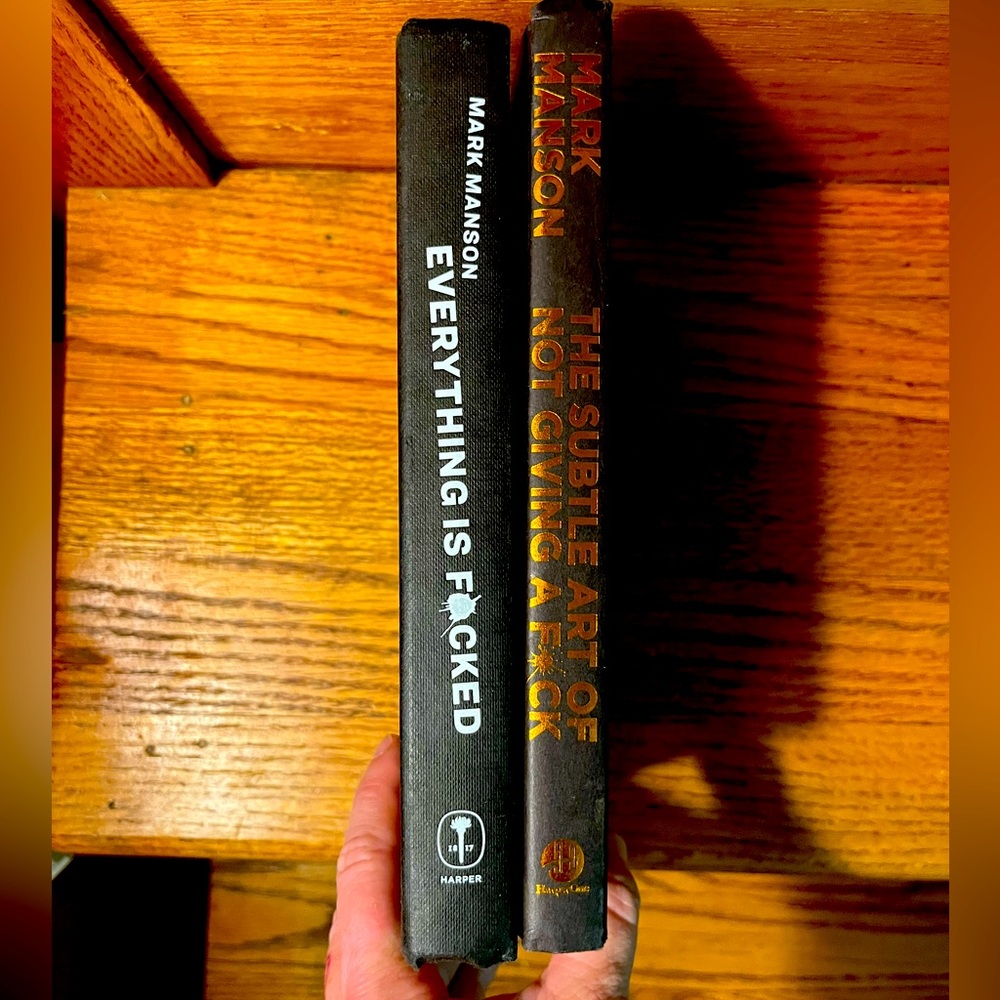 Set of Mark Manson books
